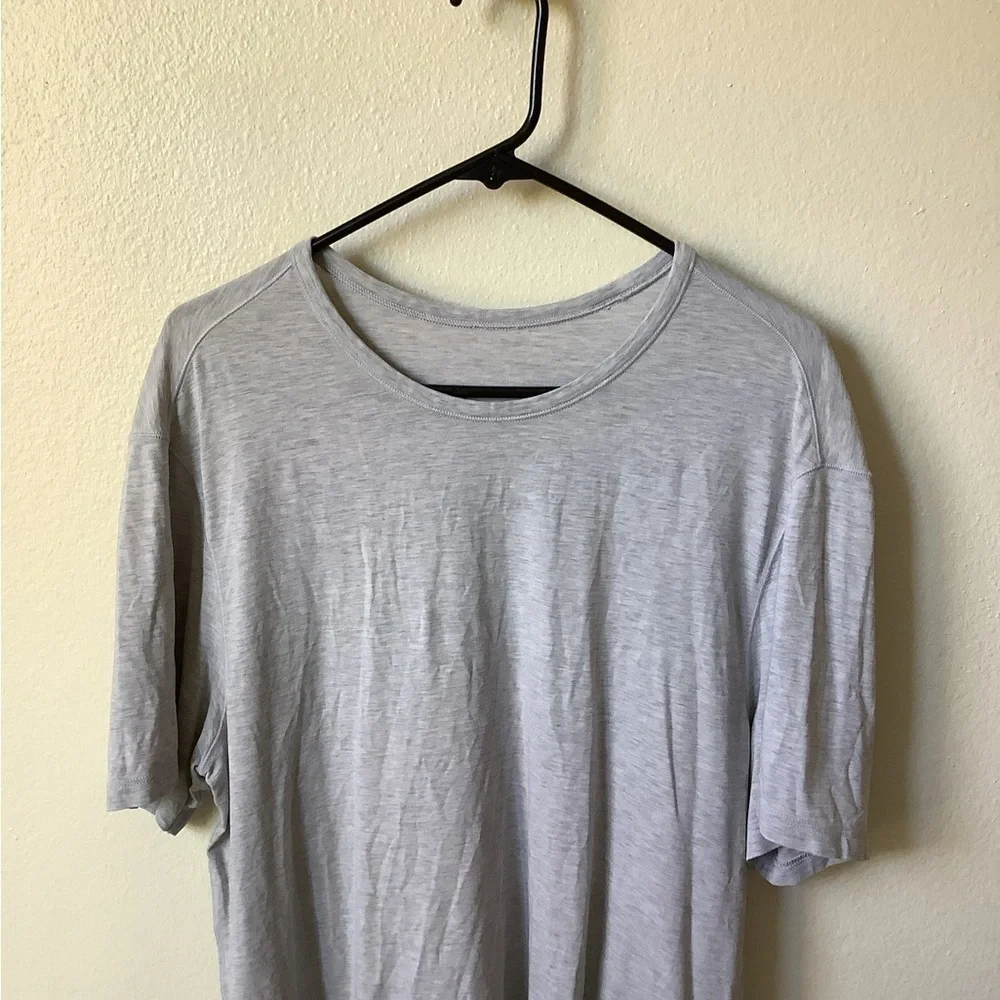 Lululemon Grey Crewneck Tee